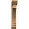 Ekena Millwork Imperial Slat Smooth Bracket w/ Offset Brace, Western Red Cedar, 7 1/2"W x 40"D x 40"H BKT0806X40X40IMP06SWR - alternate 4